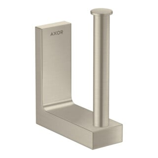 hansgrohe Reservepapierhalter Axor Uni Rectangular Wandmontage, brushed nickel