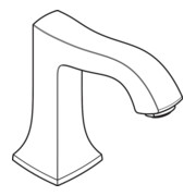 hansgrohe Robinet complet Metris Classic 3 trous pour lavabo chrome-1