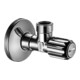 hansgrohe Robinet d'arrêt d'angle avec filtre fin, sortie G 3/8, chrome-1