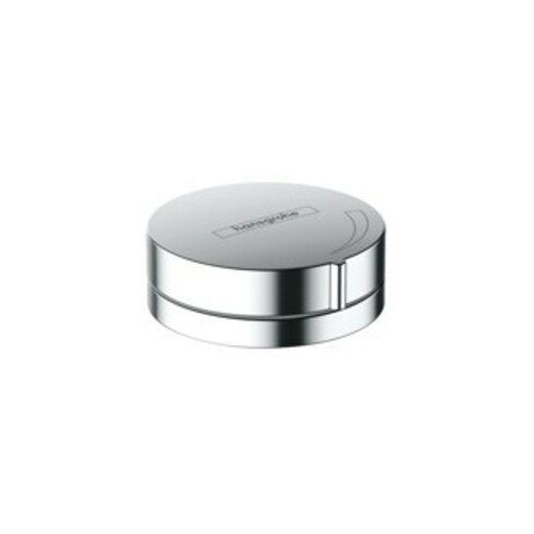 hansgrohe Robinet d'arrêt d'appareil F21 rond, finition acier inoxydable