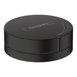 hansgrohe Robinet d'arrêt F21 rond, noir mat
