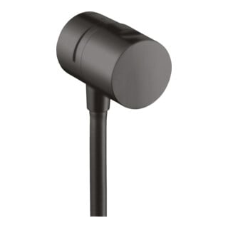 hansgrohe Robinet d'arrêt Fixfit Stop AP, chrome noir brossé