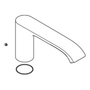 hansgrohe Robinet de baignoire Vivenis 4 trous chrome-1