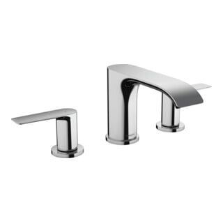 hansgrohe Robinet de lavabo 3 trous 90 Vivenis avec vidage à tirette, chrome