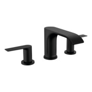 hansgrohe Robinet de lavabo 3 trous 90 Vivenis avec vidage à tirette, noir mat