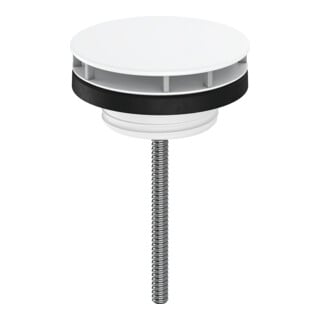 hansgrohe Robinet de lavabo non fermable, pour lavabo, blanc mat