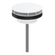 hansgrohe Robinet de lavabo non fermable, pour lavabo, blanc mat-1