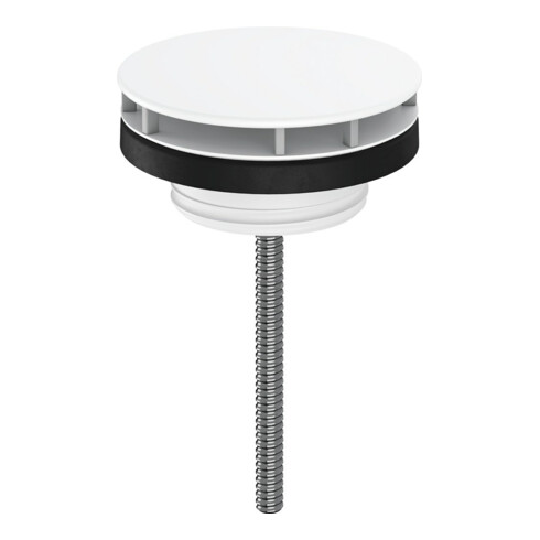 hansgrohe Robinet de lavabo non fermable, pour lavabo, blanc mat
