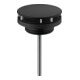 hansgrohe Robinet de lavabo non fermable, pour lavabo, noir mat-1