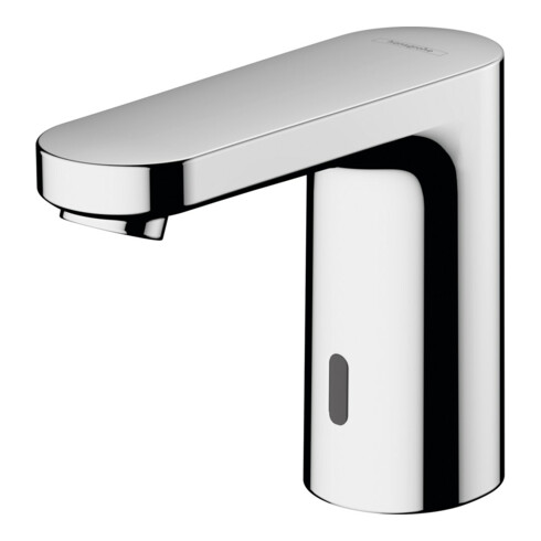hansgrohe Robinet électronique de lavabo Vernis Blend Batt, froid sans pré-mélange, chrome