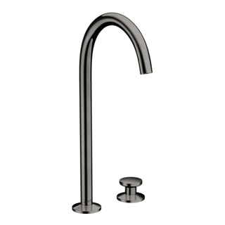 hansgrohe Robinet lavabo 2 trous Sel. 260 Axor One A 165 mm, avec vidage poussoir, bleu poli