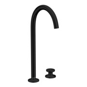 hansgrohe Robinet lavabo 2 trous Sel. 260 Axor One A 165mm, avec vidage push-open, mat noir