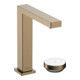 hansgrohe Robinet lavabo 2 trous Tecturis E avec garniture, CoolStart, bronze brossé-1