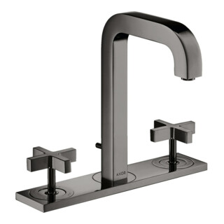 hansgrohe Robinet lavabo 3 trous 170 Axor Citterio avec A 140mm, avec vidage, chrome, poli brillant