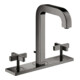 hansgrohe Robinet lavabo 3 trous 170 Axor Citterio avec A 140mm, avec vidage, chrome, poli brillant-1