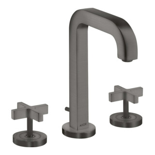 hansgrohe Robinet lavabo 3 trous 170 Axor Citterio m A 140mm, croix, tirette, chrome, b b