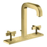 hansgrohe Robinet lavabo 3 trous 170 Axor Citterio m A 140mm, m Mitigeur, tirette, chromé, b br