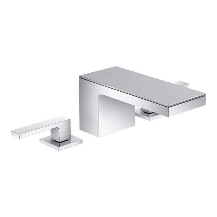 hansgrohe Robinet lavabo 3 trous 70 Axor MyEdition A 151 mm, avec vidage poussoir, sans plaque, chrome