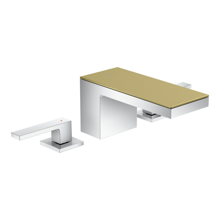 hansgrohe Robinet lavabo 3 trous 70 Axor MyEdition A 151 mm, avec vidage poussoir, sans plaque, chrome