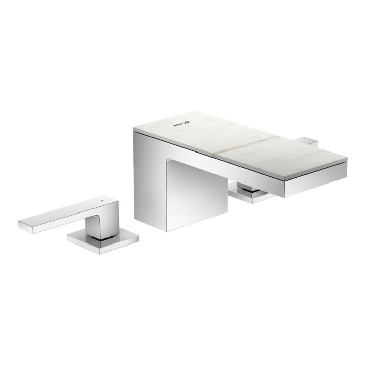 hansgrohe Robinet lavabo 3 trous 70 Axor MyEdition A 151 mm, avec vidage poussoir, sans plaque, chrome