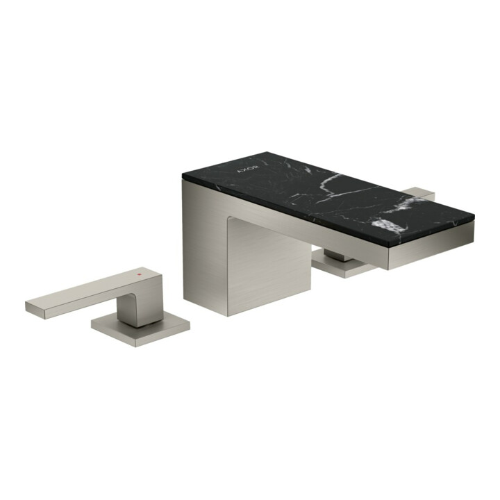 hansgrohe Robinet lavabo 3 trous 70 Axor MyEdition A 151 mm, avec vidage poussoir, sans plaque, chromé