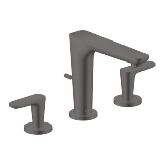 hansgrohe Robinet lavabo 3 trous Axor Citterio C o S, b b vc, H 135 mm, tirette