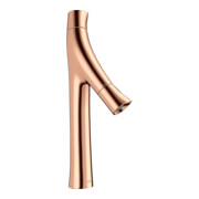 hansgrohe Robinet lavabo à deux poignées 170 Axor Starck Organic A 116 mm, sans garniture, poli or rose