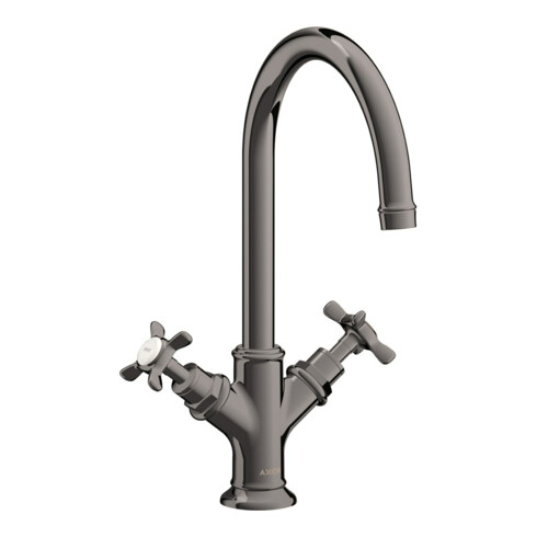 hansgrohe Robinet lavabo deux poignées 210 Axor Montreux A 175 mm, c/c, avec vidage, bleu brillant