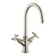 hansgrohe Robinet lavabo deux poignées 210 Axor Montreux A 175 mm, m KrG, sans vidage, brossé ni.-1