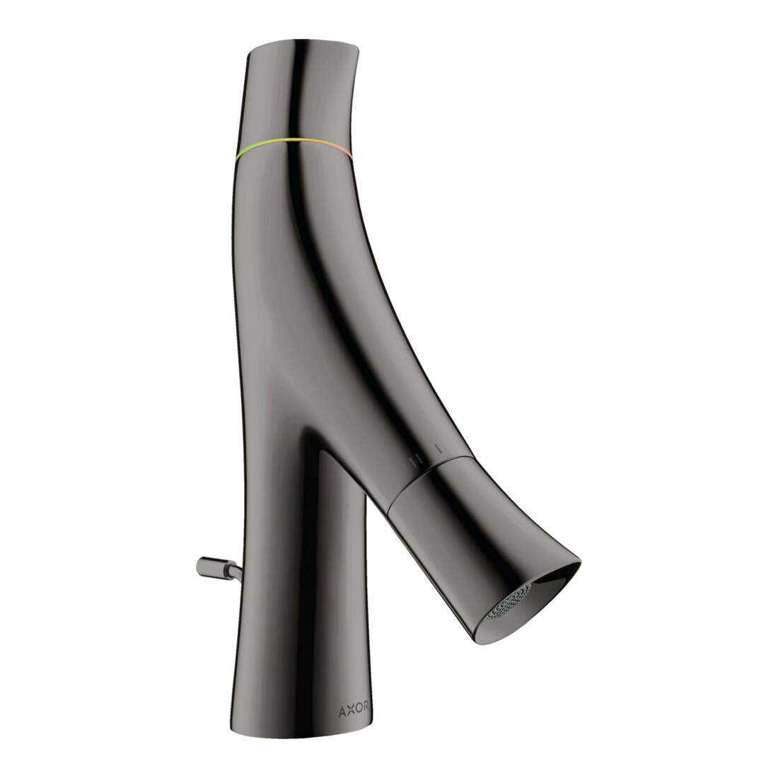 hansgrohe Robinet lavabo deux poignées 50 Axor Starck Organic A 109 mm, tirette, bleu