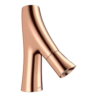 hansgrohe Robinet sur pied 50 Axor Starck Organic bec 109 mm, sans garniture, or rouge poli