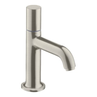 hansgrohe Robinet sur pied 70 Axor Sortie 100 mm, sans garniture, look inox