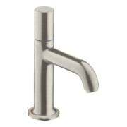 hansgrohe Robinet sur pied 70 Axor Sortie 100 mm, sans garniture, look inox