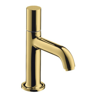 hansgrohe Robinet sur pied 70 Axor Sortie 100 mm, sans garniture, or poli optic