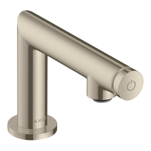 hansgrohe Robinet sur pied 80 Axor Uno Select Sortie 109 mm, sans garniture, nickel brossé