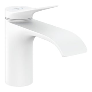 hansgrohe Robinet sur pied 80 Vivenis avec levier, sans garniture, pour eau froide, blanc mat