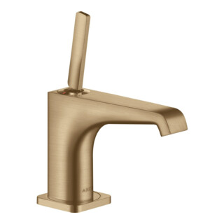 hansgrohe Robinet sur pied 90 Axor Citterio E A 135 mm, avec poignée à goupille, sans vidage, bronze