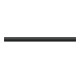 hansgrohe Rohr 500, ger, o. Board, Messing, mattschwarz-1