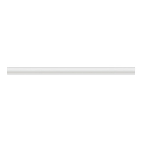 hansgrohe Rohr 500, ger, ohne Board, Messing, mattweiß