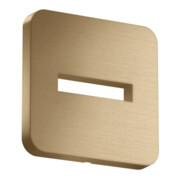 hansgrohe Rosace 130x130 mm, douce, murale, bronze brossé