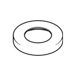 hansgrohe Rosace Axor pour robinetterie bain 3 trous bord carrelage chrome