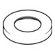 hansgrohe Rosace Axor pour robinetterie bain 3 trous bord carrelage chrome-1