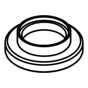 hansgrohe Rosace Axor Uno 4 trous bord de carrelage chrome