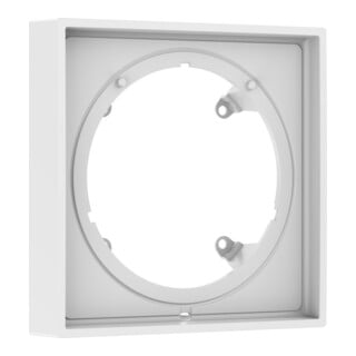 hansgrohe Rosace de rallonge 22 mm, 170 x 170 mm, blanc mat