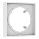 hansgrohe Rosace de rallonge 22 mm, 170 x 170 mm, blanc mat-1
