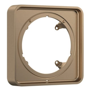 hansgrohe Rosace de rallonge 22 mm, 170x170 mm, bronze brossé