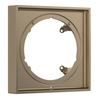 hansgrohe Rosace de rallonge 22 mm, 170x170 mm, bronze brossé