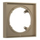hansgrohe Rosace de rallonge 22 mm, 170x170 mm, bronze brossé-1