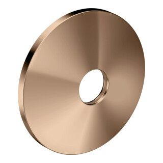 hansgrohe Rosace de rallonge Ø 90 mm, métal, or rouge poli