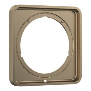 hansgrohe Rosace de rallonge 5 mm, 170x170 mm, bronze brossé
